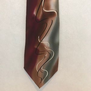J. Garcia Volcano Collection 51 neck tie
